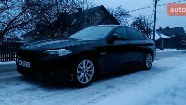 Чорний БМВ 5 Серія, об'ємом двигуна 2 л та пробігом 192 тис. км за 15000 $, фото 1 на Automoto.ua