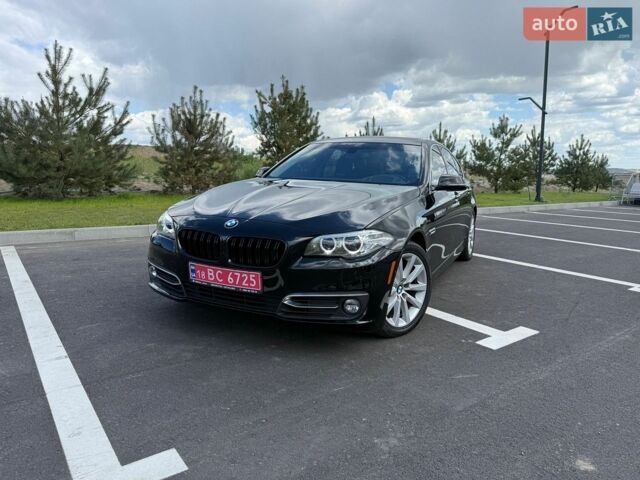 Чорний БМВ 5 Серія, об'ємом двигуна 2 л та пробігом 169 тис. км за 14700 $, фото 1 на Automoto.ua