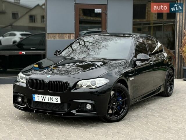 Черный БМВ 5 Серия, объемом двигателя 3 л и пробегом 214 тыс. км за 19900 $, фото 1 на Automoto.ua