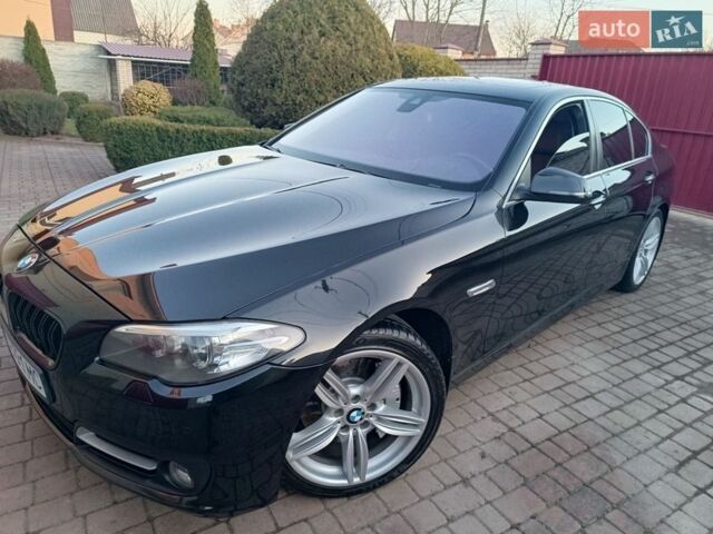 Чорний БМВ 5 Серія, об'ємом двигуна 2 л та пробігом 282 тис. км за 18600 $, фото 1 на Automoto.ua