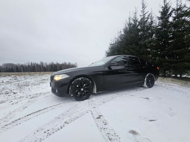 Черный БМВ 5 Серия, объемом двигателя 2 л и пробегом 450 тыс. км за 10574 $, фото 1 на Automoto.ua