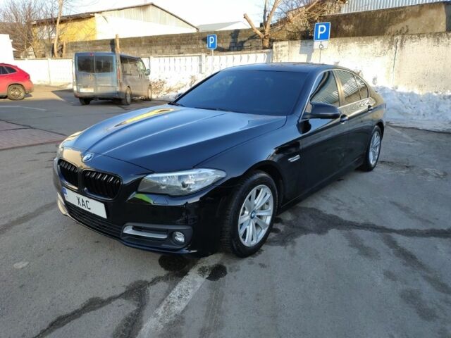 Черный БМВ 5 Серия, объемом двигателя 2 л и пробегом 195 тыс. км за 15000 $, фото 1 на Automoto.ua