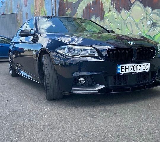 Чорний БМВ 5 Серія, об'ємом двигуна 2 л та пробігом 180 тис. км за 25500 $, фото 1 на Automoto.ua