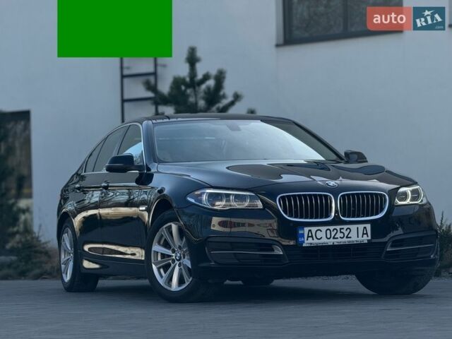 Черный БМВ 5 Серия, объемом двигателя 2 л и пробегом 297 тыс. км за 18300 $, фото 1 на Automoto.ua