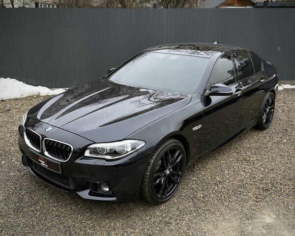 Черный БМВ 5 Серия, объемом двигателя 3 л и пробегом 120 тыс. км за 22900 $, фото 1 на Automoto.ua