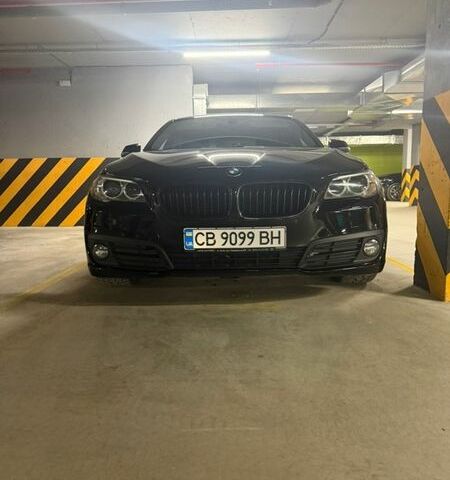 Черный БМВ 5 Серия, объемом двигателя 2 л и пробегом 150 тыс. км за 16000 $, фото 1 на Automoto.ua