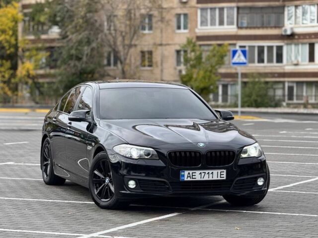 Черный БМВ 5 Серия, объемом двигателя 2 л и пробегом 102 тыс. км за 17900 $, фото 1 на Automoto.ua