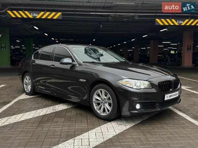 Чорний БМВ 5 Серія, об'ємом двигуна 2 л та пробігом 167 тис. км за 18490 $, фото 1 на Automoto.ua
