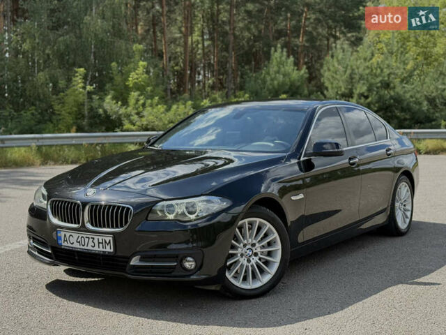 Черный БМВ 5 Серия, объемом двигателя 2 л и пробегом 260 тыс. км за 14500 $, фото 1 на Automoto.ua