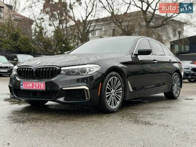 Черный БМВ 5 Серия, объемом двигателя 2 л и пробегом 220 тыс. км за 19499 $, фото 1 на Automoto.ua