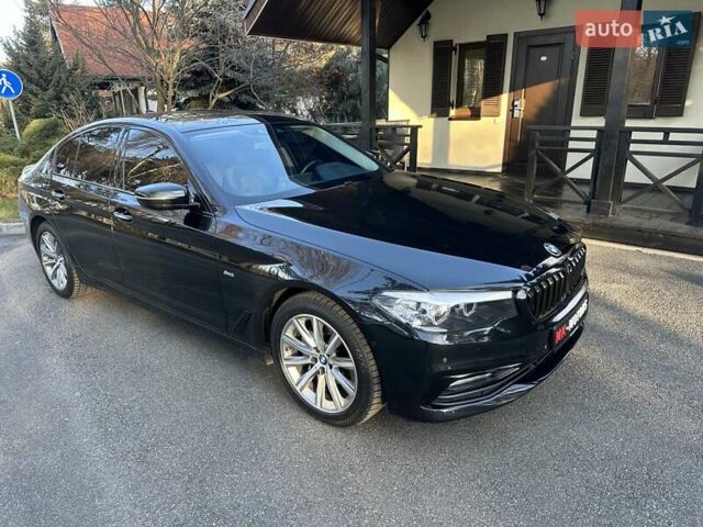 Черный БМВ 5 Серия, объемом двигателя 2 л и пробегом 225 тыс. км за 28500 $, фото 1 на Automoto.ua