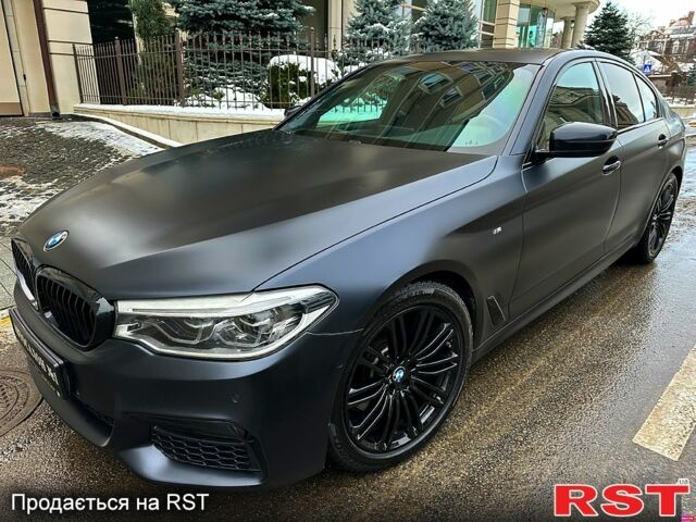 Чорний БМВ 5 Серія, об'ємом двигуна 2 л та пробігом 193 тис. км за 32000 $, фото 1 на Automoto.ua