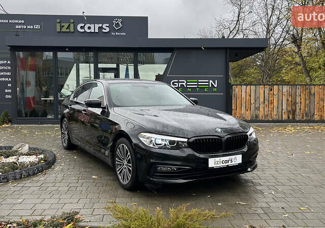 Черный БМВ 5 Серия, объемом двигателя 2 л и пробегом 80 тыс. км за 28500 $, фото 1 на Automoto.ua