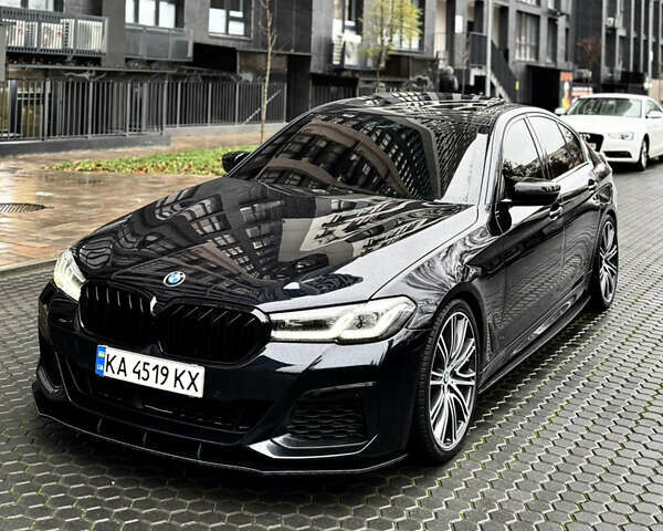 Черный БМВ 5 Серия, объемом двигателя 4.39 л и пробегом 75 тыс. км за 41500 $, фото 1 на Automoto.ua