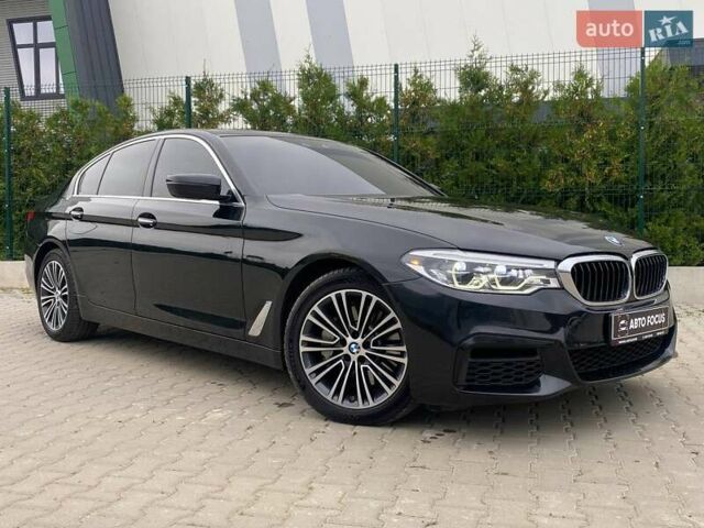 Чорний БМВ 5 Серія, об'ємом двигуна 3 л та пробігом 98 тис. км за 31990 $, фото 1 на Automoto.ua
