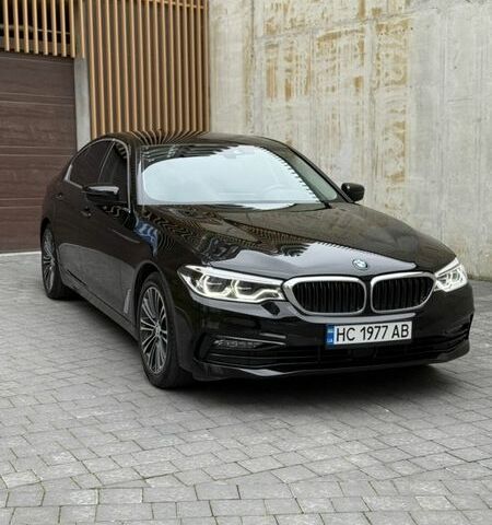 Чорний БМВ 5 Серія, об'ємом двигуна 2 л та пробігом 195 тис. км за 26499 $, фото 1 на Automoto.ua