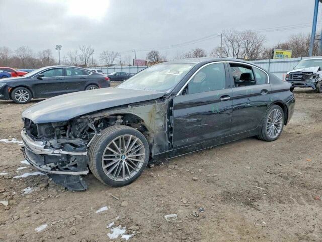 Черный БМВ 5 Серия, объемом двигателя 2 л и пробегом 81 тыс. км за 7100 $, фото 1 на Automoto.ua