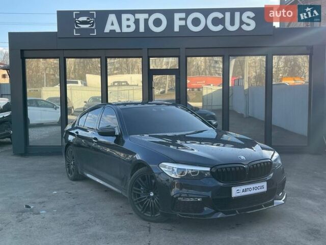 Черный БМВ 5 Серия, объемом двигателя 2 л и пробегом 168 тыс. км за 29990 $, фото 1 на Automoto.ua
