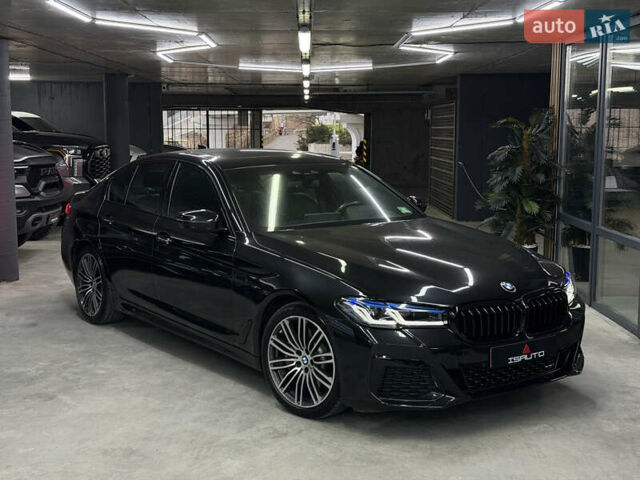 Чорний БМВ 5 Серія, об'ємом двигуна 3 л та пробігом 160 тис. км за 29900 $, фото 1 на Automoto.ua
