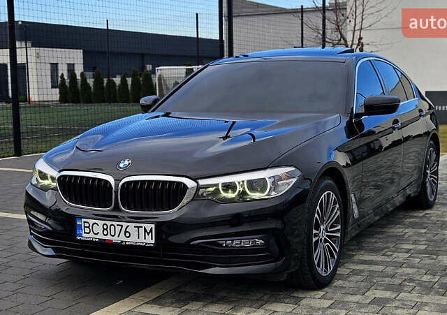 Чорний БМВ 5 Серія, об'ємом двигуна 2 л та пробігом 159 тис. км за 23900 $, фото 1 на Automoto.ua