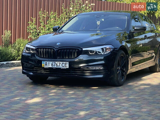 Черный БМВ 5 Серия, объемом двигателя 1.99 л и пробегом 117 тыс. км за 30800 $, фото 1 на Automoto.ua
