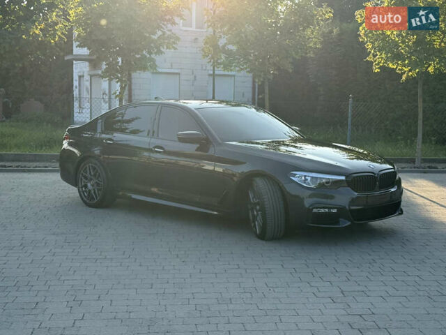 Чорний БМВ 5 Серія, об'ємом двигуна 3 л та пробігом 107 тис. км за 35000 $, фото 1 на Automoto.ua