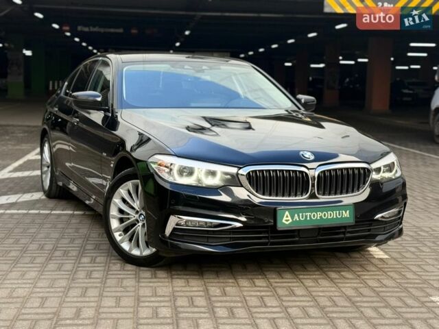 Черный БМВ 5 Серия, объемом двигателя 3 л и пробегом 207 тыс. км за 27900 $, фото 1 на Automoto.ua