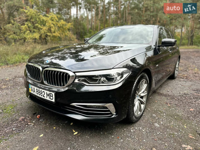 Черный БМВ 5 Серия, объемом двигателя 2 л и пробегом 202 тыс. км за 28000 $, фото 1 на Automoto.ua