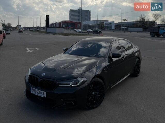 Черный БМВ 5 Серия, объемом двигателя 3 л и пробегом 112 тыс. км за 35999 $, фото 1 на Automoto.ua