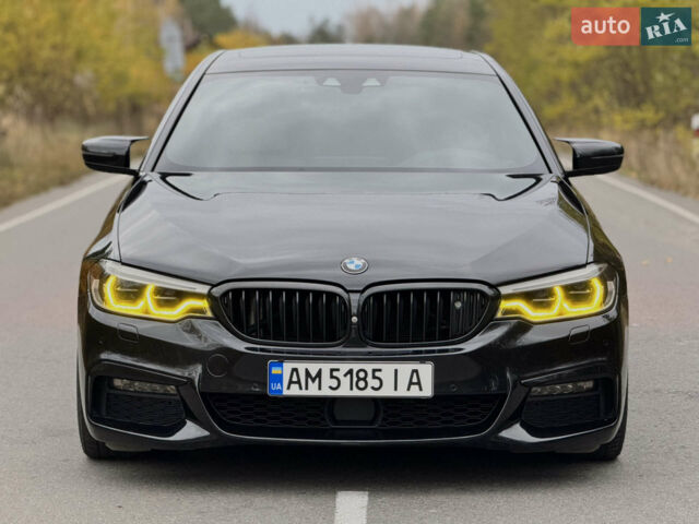 Чорний БМВ 5 Серія, об'ємом двигуна 2.99 л та пробігом 225 тис. км за 31999 $, фото 1 на Automoto.ua