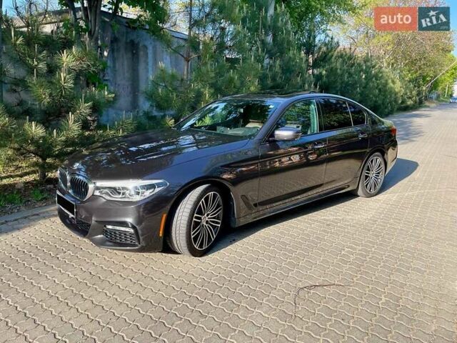 Чорний БМВ 5 Серія, об'ємом двигуна 3 л та пробігом 73 тис. км за 36800 $, фото 1 на Automoto.ua