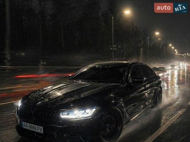 Черный БМВ 5 Серия, объемом двигателя 3 л и пробегом 160 тыс. км за 35999 $, фото 1 на Automoto.ua