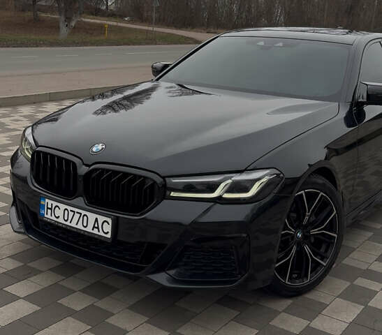 Чорний БМВ 5 Серія, об'ємом двигуна 2 л та пробігом 165 тис. км за 29500 $, фото 1 на Automoto.ua