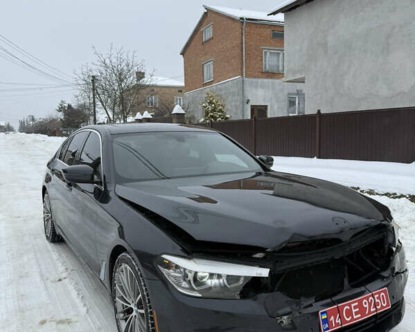 Черный БМВ 5 Серия, объемом двигателя 2 л и пробегом 254 тыс. км за 16500 $, фото 1 на Automoto.ua