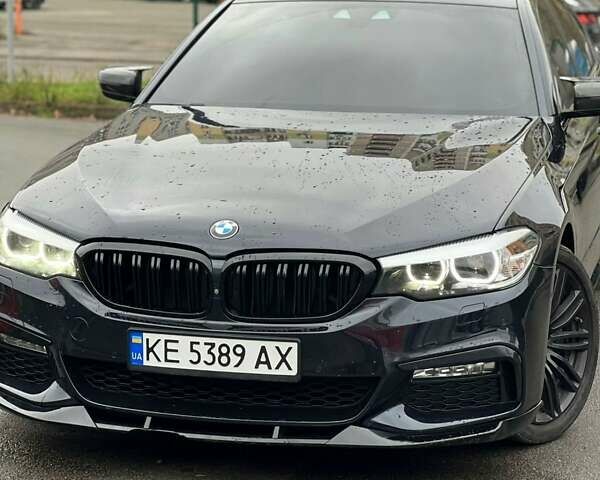 Чорний БМВ 5 Серія, об'ємом двигуна 2 л та пробігом 160 тис. км за 28500 $, фото 1 на Automoto.ua
