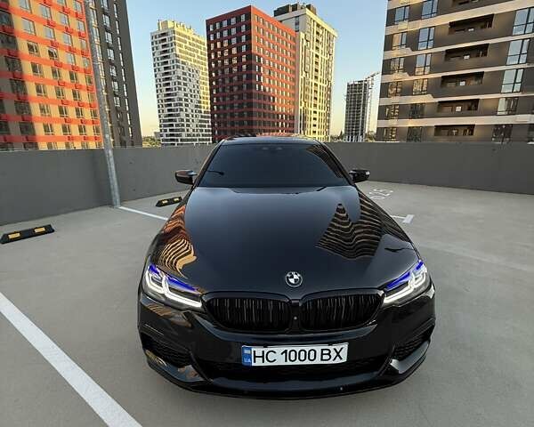 Черный БМВ 5 Серия, объемом двигателя 2 л и пробегом 185 тыс. км за 29000 $, фото 1 на Automoto.ua