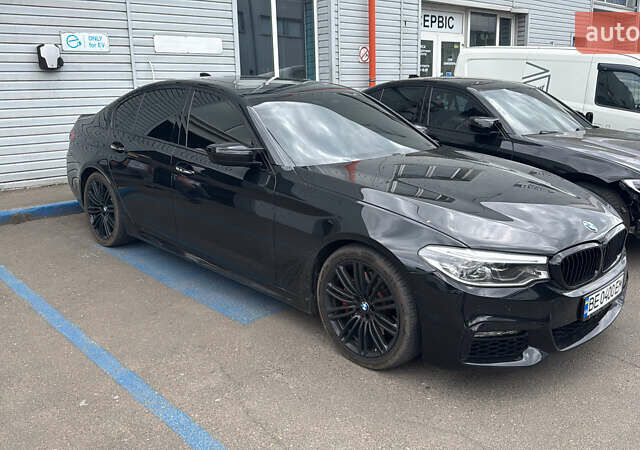 Чорний БМВ 5 Серія, об'ємом двигуна 3 л та пробігом 203 тис. км за 29800 $, фото 1 на Automoto.ua