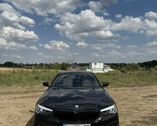 Черный БМВ 5 Серия, объемом двигателя 3 л и пробегом 105 тыс. км за 34700 $, фото 1 на Automoto.ua