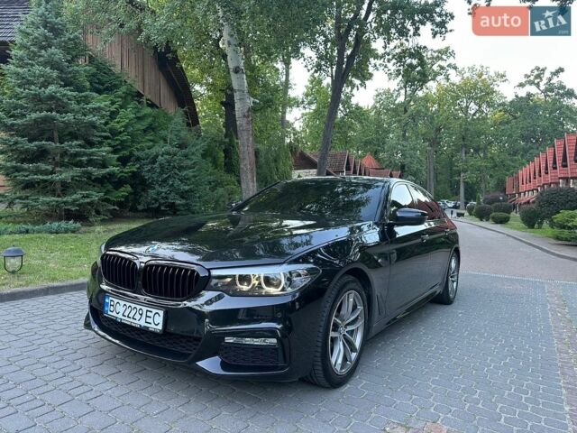 Черный БМВ 5 Серия, объемом двигателя 2 л и пробегом 220 тыс. км за 23900 $, фото 1 на Automoto.ua