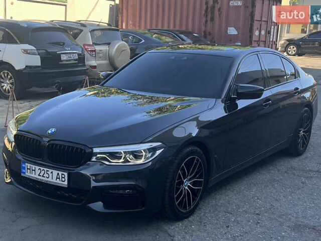 Черный БМВ 5 Серия, объемом двигателя 2 л и пробегом 113 тыс. км за 26500 $, фото 1 на Automoto.ua