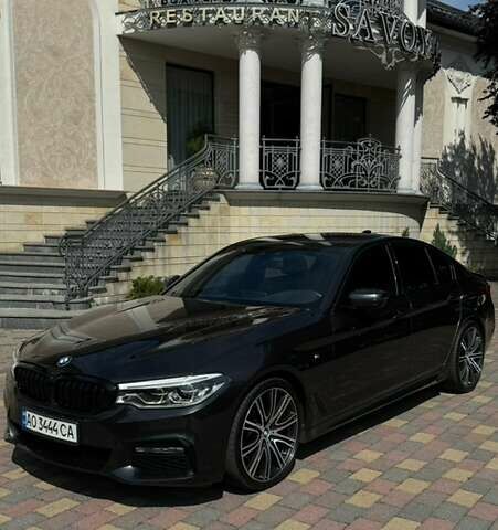 Черный БМВ 5 Серия, объемом двигателя 2 л и пробегом 231 тыс. км за 28500 $, фото 1 на Automoto.ua