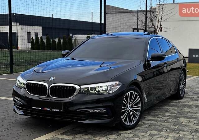 Черный БМВ 5 Серия, объемом двигателя 2 л и пробегом 159 тыс. км за 23499 $, фото 1 на Automoto.ua