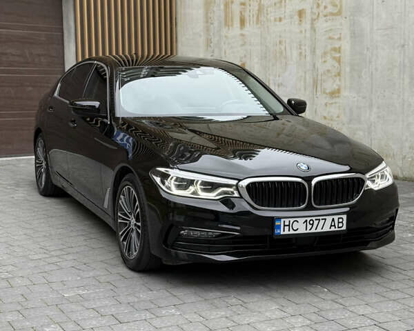 Чорний БМВ 5 Серія, об'ємом двигуна 2 л та пробігом 187 тис. км за 27499 $, фото 1 на Automoto.ua