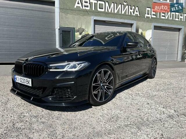 Чорний БМВ 5 Серія, об'ємом двигуна 2 л та пробігом 194 тис. км за 26500 $, фото 1 на Automoto.ua