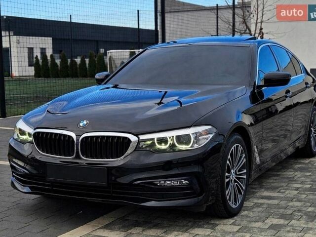 Чорний БМВ 5 Серія, об'ємом двигуна 2 л та пробігом 159 тис. км за 23900 $, фото 1 на Automoto.ua