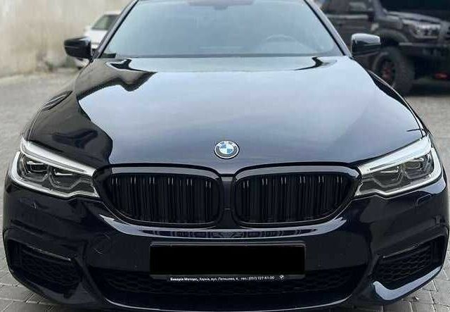 Чорний БМВ 5 Серія, об'ємом двигуна 3 л та пробігом 130 тис. км за 23000 $, фото 1 на Automoto.ua