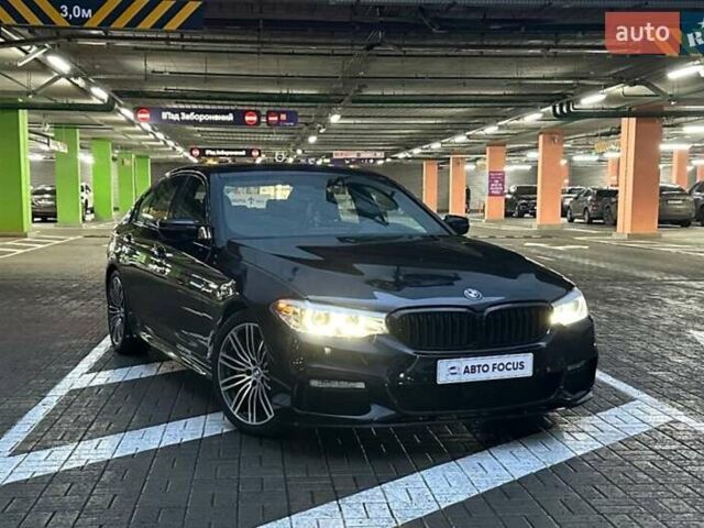 Чорний БМВ 5 Серія, об'ємом двигуна 2 л та пробігом 288 тис. км за 22500 $, фото 1 на Automoto.ua