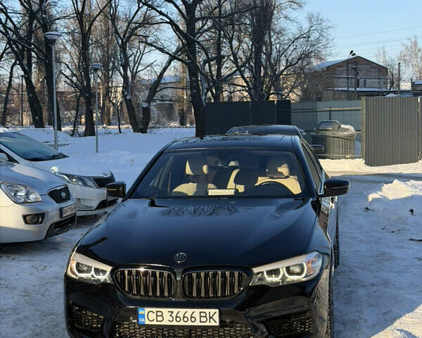 Черный БМВ 5 Серия, объемом двигателя 2 л и пробегом 130 тыс. км за 24500 $, фото 1 на Automoto.ua
