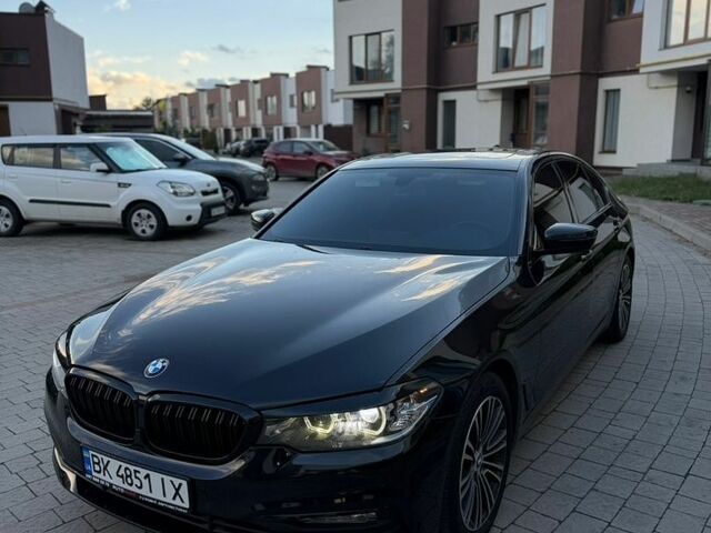 Чорний БМВ 5 Серія, об'ємом двигуна 2 л та пробігом 203 тис. км за 23999 $, фото 1 на Automoto.ua