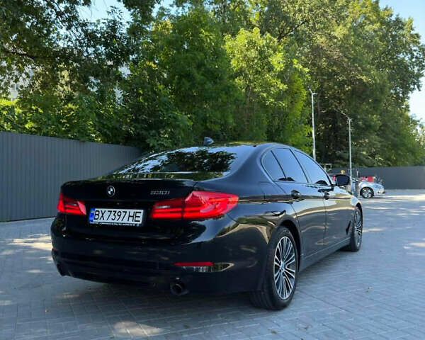 Черный БМВ 5 Серия, объемом двигателя 2 л и пробегом 150 тыс. км за 22500 $, фото 1 на Automoto.ua